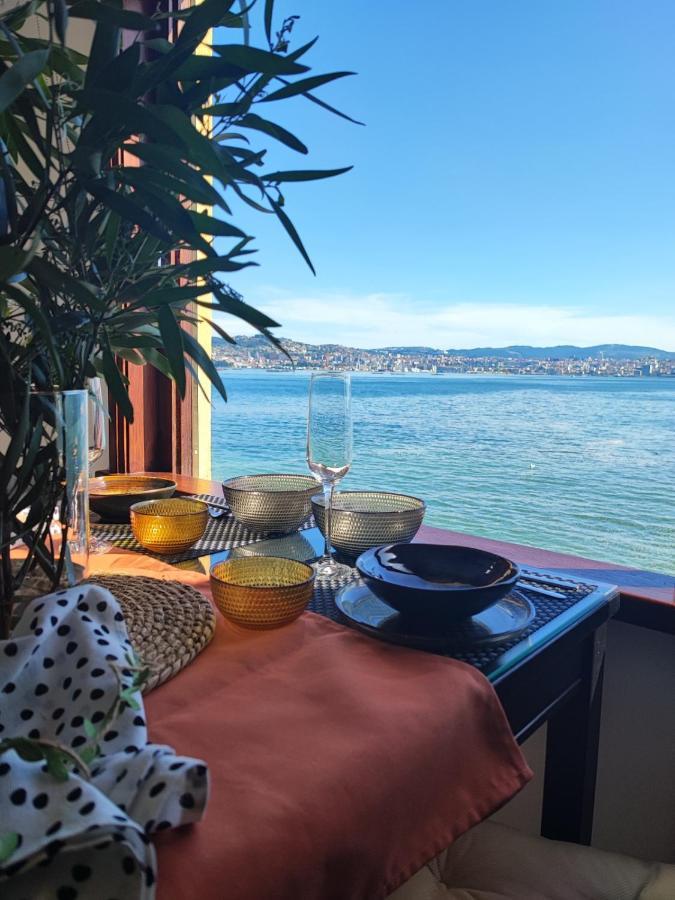 Appartamento Mirador Do Mar, Encima De La Playa Moaña Esterno foto